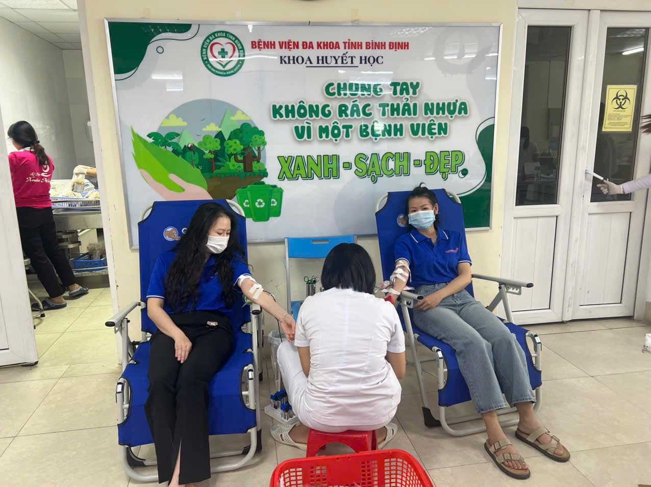 Đa Khoa Hương Sơn tham gia hiến máu tình nguyện